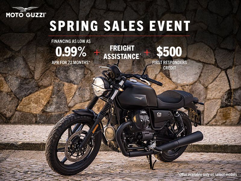 Moto Guzzi - Spring Sales Event