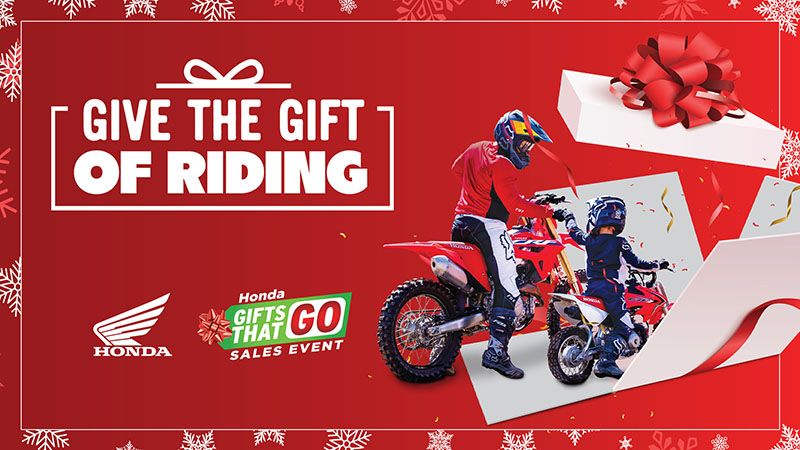  Honda - Gifts That Go Sales Event - Motorcycle