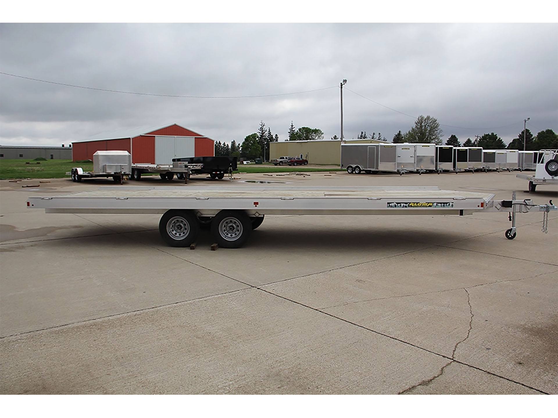 2024 ALUMA 4 Place Drive On / Off Snowmobile Trailers 240 in. in North Bend, Oregon - Photo 6