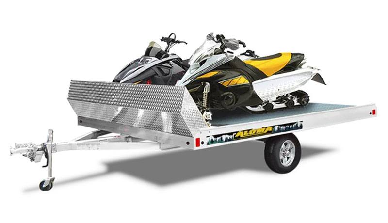 2024 ALUMA Tilt Bed Snowmobile Trailers - 8610T in North Bend, Oregon