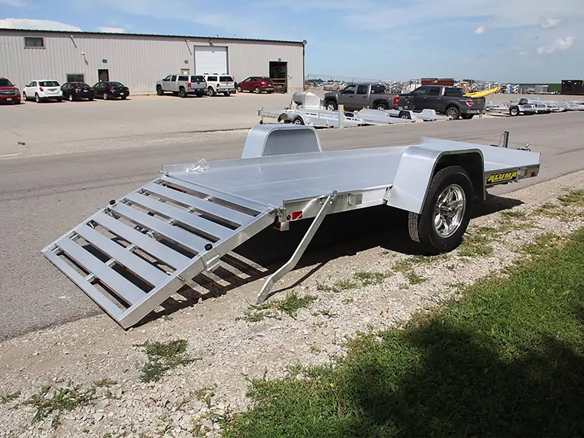 2024 ALUMA Single Axle Utility Trailers Bi-fold Tailgate - 5410 in Atlantic, Iowa - Photo 6