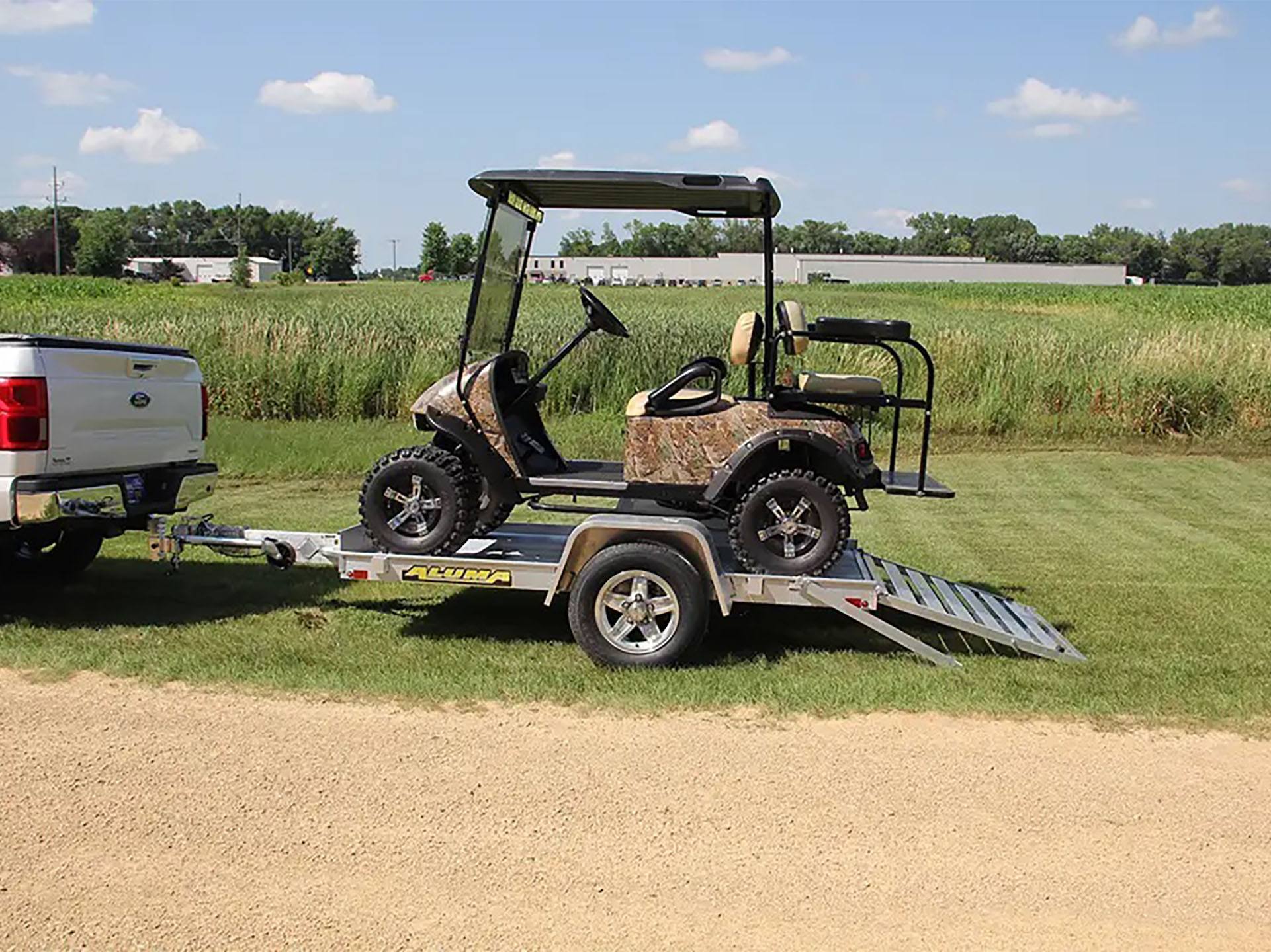 2024 ALUMA Single Axle Utility Trailers - 548 in Adams, Massachusetts - Photo 8