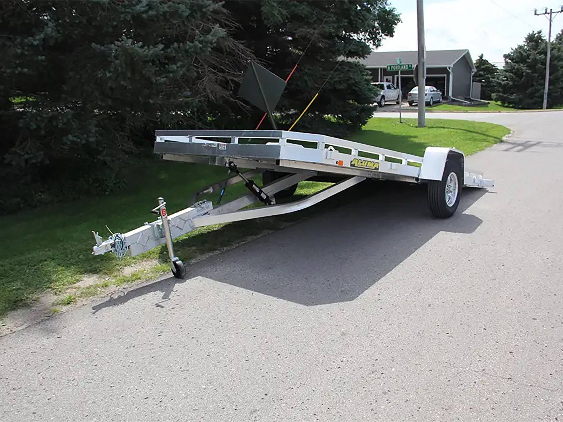 2024 ALUMA Single Axle Tilt Utility Trailers 176 in. in Atlantic, Iowa - Photo 3