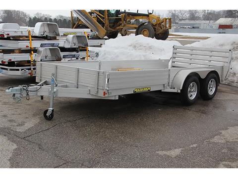 2024 ALUMA 81 Series Tandem Axle Utility Trailers Bi-fold Tailgate Side Ramp 241 in. in Montezuma, Kansas - Photo 3