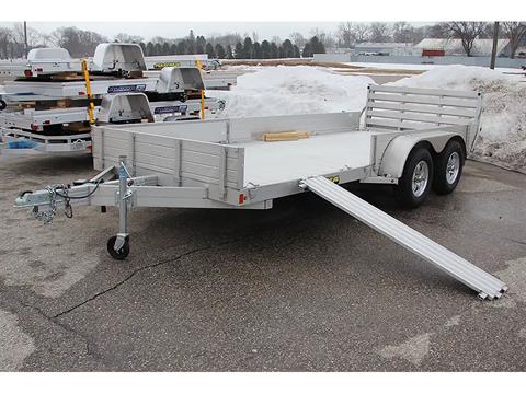 2024 ALUMA 81 Series Tandem Axle Utility Trailers Bi-fold Tailgate Side Ramp 241 in. in Adams, Massachusetts - Photo 5