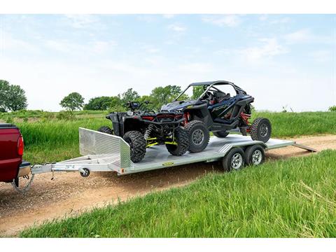 2024 ALUMA 8200 Wide Body Tandem Axle Trailer Drive Over Fenders 16 ft. in Montezuma, Kansas - Photo 3