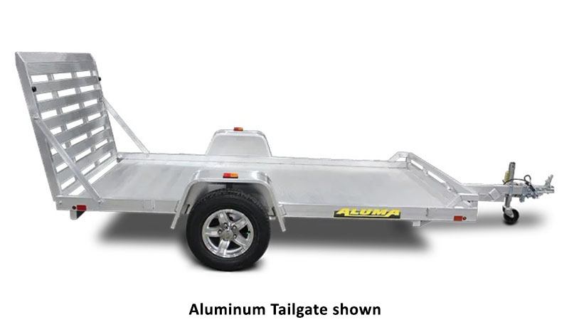 2024 ALUMA Single Axle Utility Trailers Bi-fold Tailgate - 6810 in Montezuma, Kansas