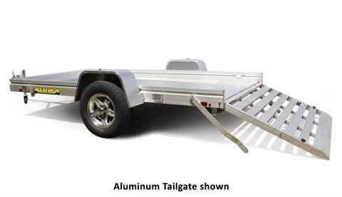 2024 ALUMA Single Heavy Axle Utility Trailers No Brakes Bi-fold Tailgate - 7210H in Adams, Massachusetts
