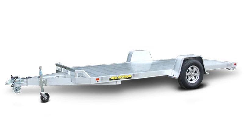 2024 ALUMA Single Heavy Axle Utility Trailers Pull Out Ramp 172.5 in. - Bi-Fold Tailgate in Adams, Massachusetts