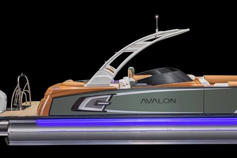 2024 Avalon Excalibur LTD Elite Windshield 27 ft. in Lancaster, New Hampshire - Photo 12