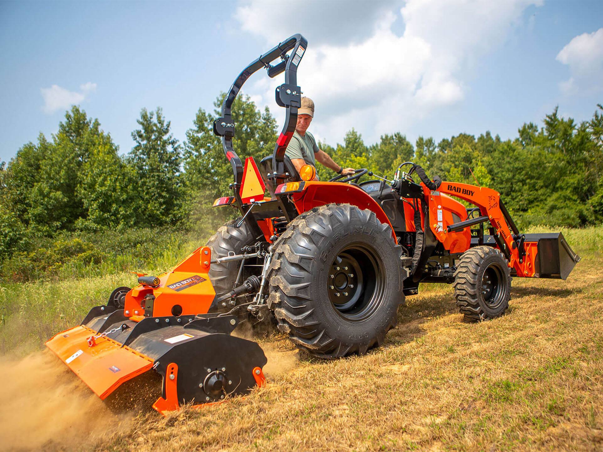 2024 Bad Boy Mowers 4 ft. Rotary Tiller (Reverse Till) in Lowell, Michigan