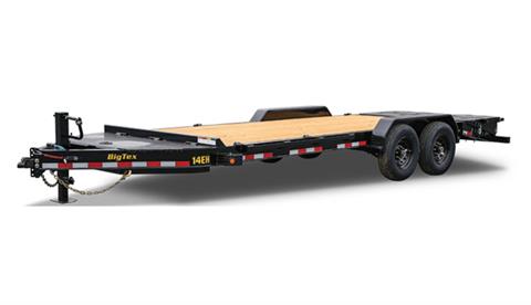 2024 Big Tex Trailers 14EH Heavy Duty Tandem Axle Seamless I-Beam Equipment Trailers 16 ft. in Meridian, Mississippi