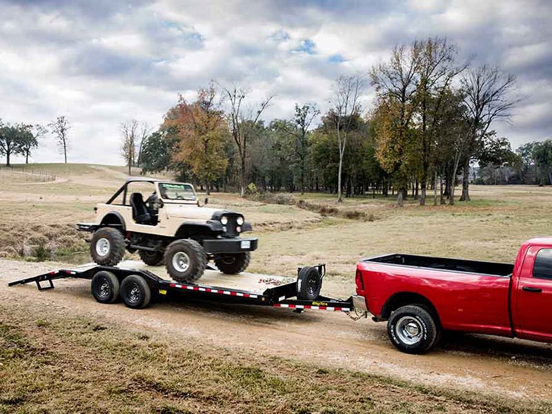 2024 Big Tex Trailers 14DF Heavy Duty Drive-Over Fender Equipment / Car Hauler 17+3 ft. in Scottsbluff, Nebraska