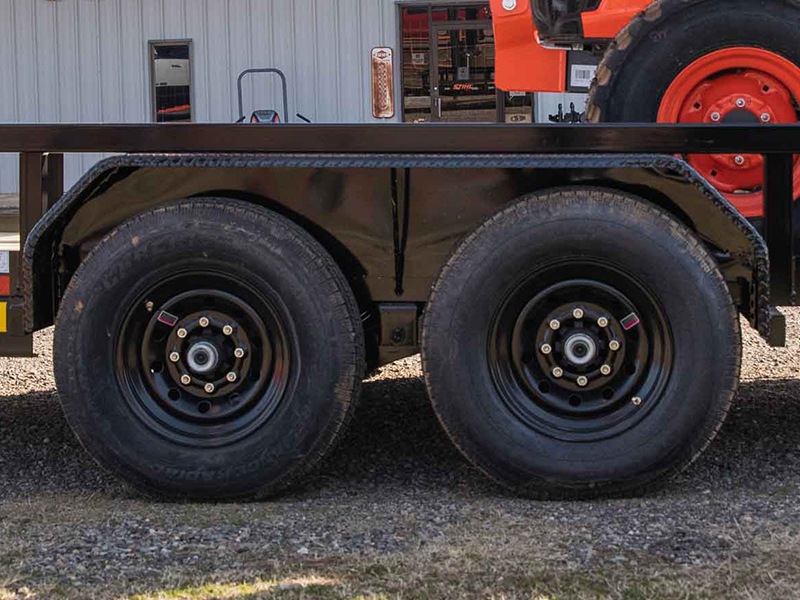 2024 Big Tex Trailers 14PI Heavy Duty Tandem Axle Pipe Top Utility Trailers 16 ft. in Scottsbluff, Nebraska