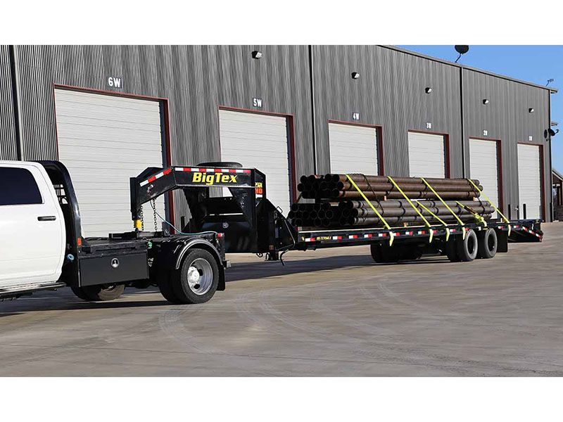 2024 Big Tex Trailers 25GN Heavy Duty Tandem Dual Wheel Gooseneck Trailers 25 ft. Flip-Over Ramps in Hollister, California - Photo 6