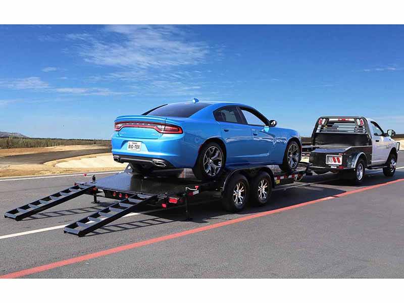2024 Big Tex Trailers 10DM Pro Series Steel Floor Car Hauler 18 ft. in Hollister, California