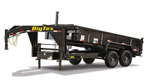 2024 Big Tex Trailers 14GT Heavy Duty Telescopic Gooseneck Dump Trailers 14 ft. in Meridian, Mississippi