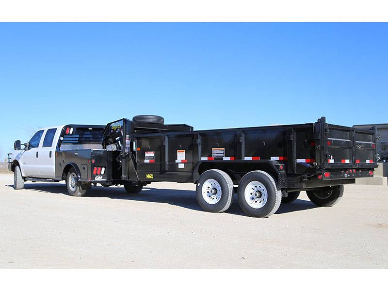 2024 Big Tex Trailers 14GX Heavy Duty Tandem Axle Gooseneck Dump Trailers 14 ft. in Scottsbluff, Nebraska