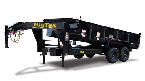 2024 Big Tex Trailers 14GX Heavy Duty Tandem Axle Gooseneck Dump Trailers 16 ft. in Hollister, California