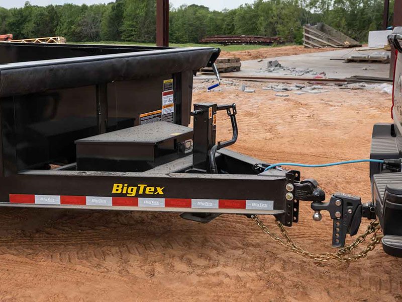 2024 Big Tex Trailers 14TD Heavy Duty Telescopic Dump Trailers 16 ft. in Meridian, Mississippi