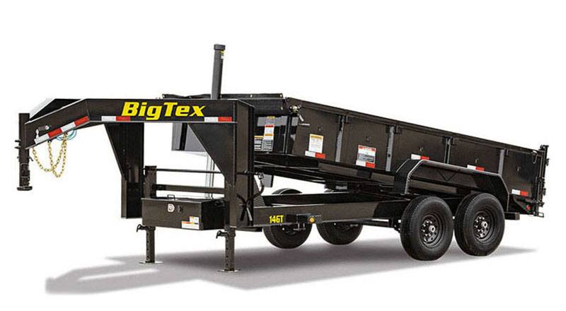 2024 Big Tex Trailers 14GT Heavy Duty Telescopic Gooseneck Dump Trailers 14 ft. in Hollister, California