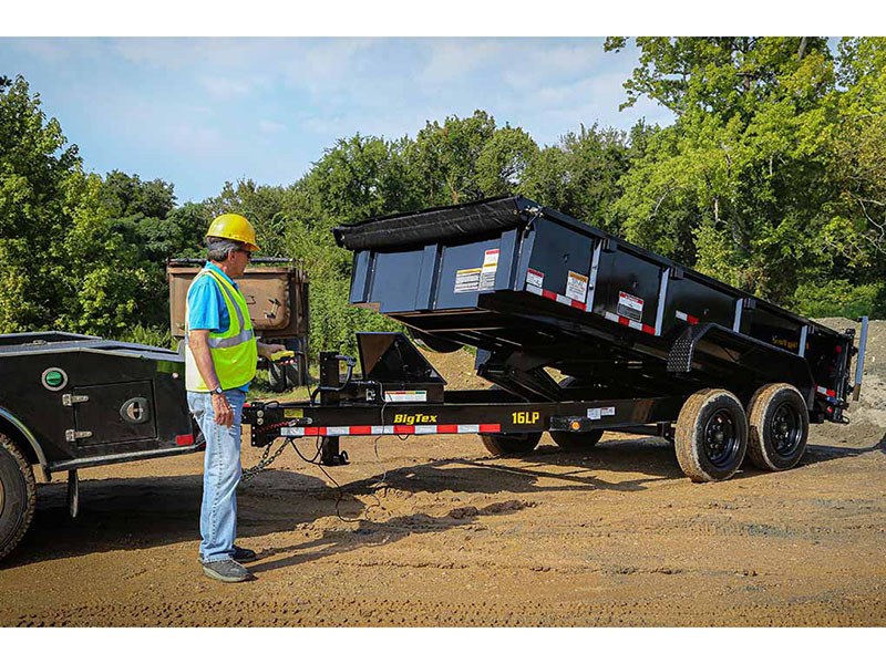 2024 Big Tex Trailers 16LP Heavy Duty Ultra Low Profile Dump Trailers 14 ft. in Scottsbluff, Nebraska