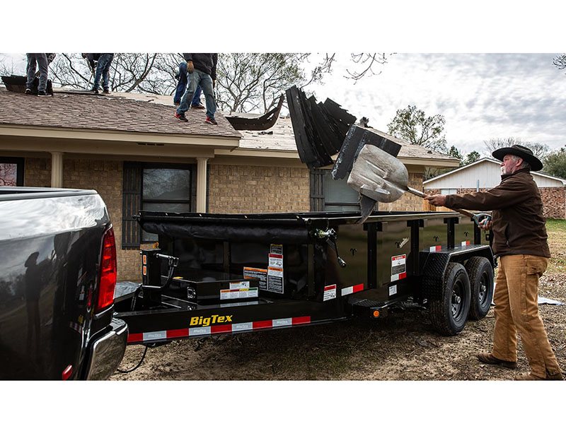 2024 Big Tex Trailers 14LP Heavy Duty Ultra Low Profile Dump Trailers 12 ft. in Meridian, Mississippi