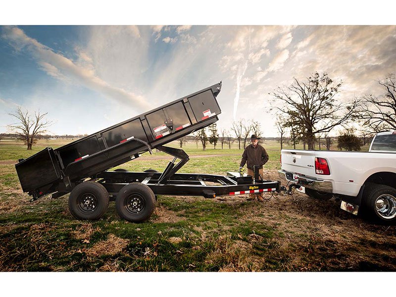 2024 Big Tex Trailers 14LP Heavy Duty Ultra Low Profile Dump Trailers 14 ft. in Scottsbluff, Nebraska