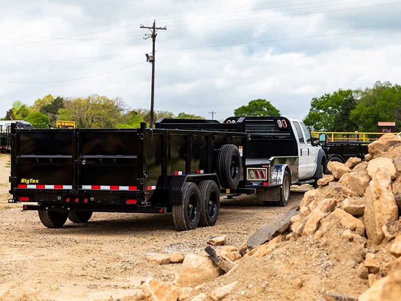 2024 Big Tex Trailers 20GX Mega Duty Tandem Axle Gooseneck Dump Trailers in Scottsbluff, Nebraska