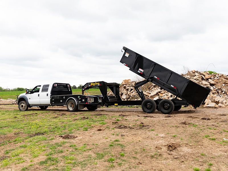 2024 Big Tex Trailers 20GX Mega Duty Tandem Axle Gooseneck Dump Trailers in Meridian, Mississippi - Photo 9