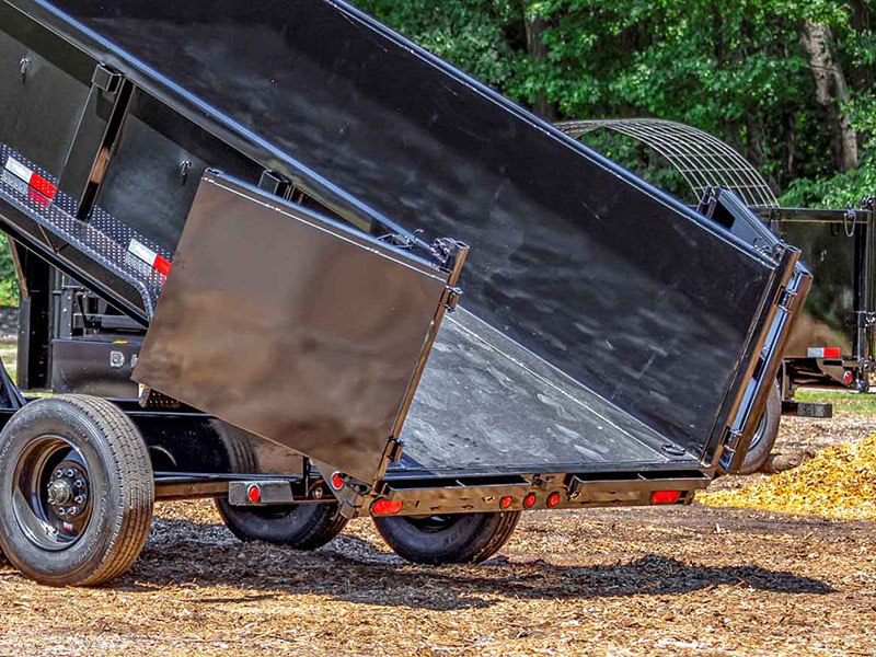 2024 Big Tex Trailers 12SR Pro Series Tandem Axle Single Ram Dump Trailers in Hollister, California