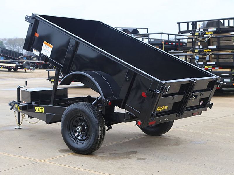 2024 Big Tex Trailers 50SR Single Axle Single Ram Dump Trailers in Hollister, California