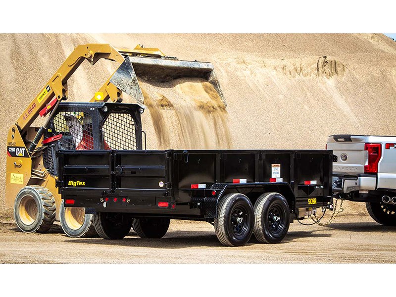 2024 Big Tex Trailers 90SR Tandem Axle Single Ram Dump Trailers 10 ft. in Scottsbluff, Nebraska