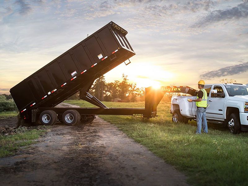 2024 Big Tex Trailers 25DU Tandem Dual Gooseneck Dump Trailers in Meridian, Mississippi - Photo 4
