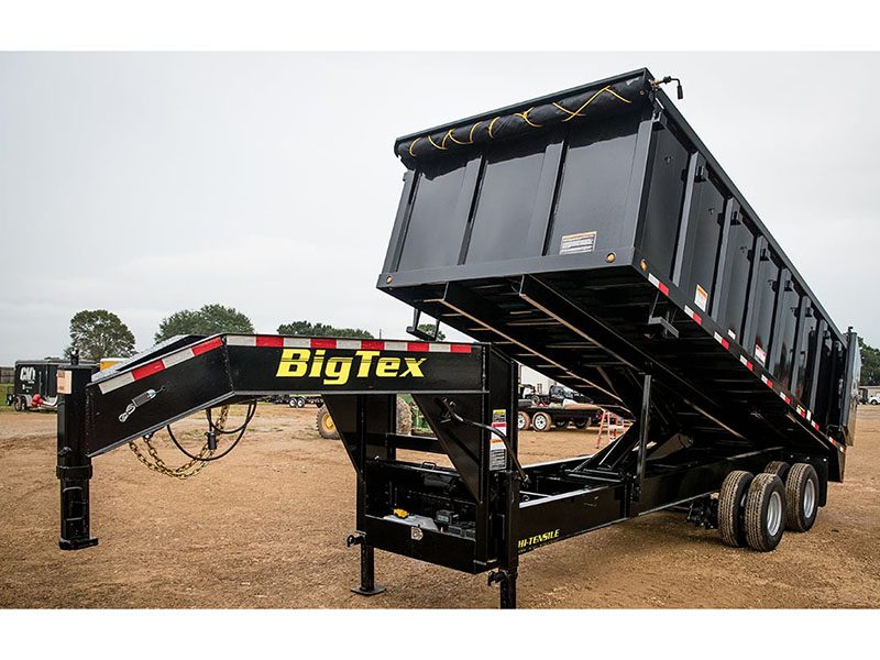 2024 Big Tex Trailers 25DU Tandem Dual Gooseneck Dump Trailers in Hollister, California