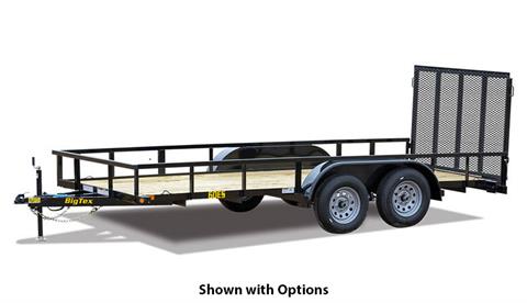 2024 Big Tex Trailers 60ES Economy Tandem Axle Pipe Top Utility Trailers 12 ft. in Hollister, California - Photo 1