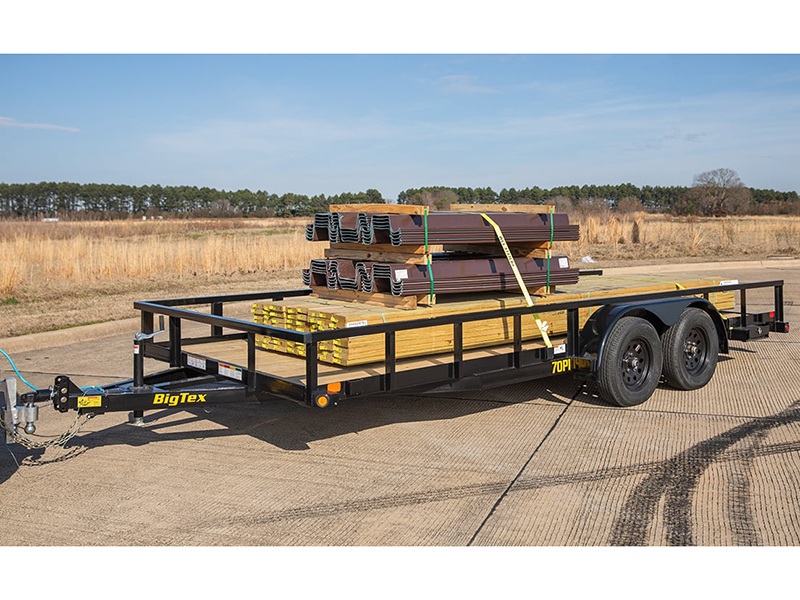 2024 Big Tex Trailers 70PI-X Tandem Axle Pipe Utility Trailers 14 ft. in Meridian, Mississippi