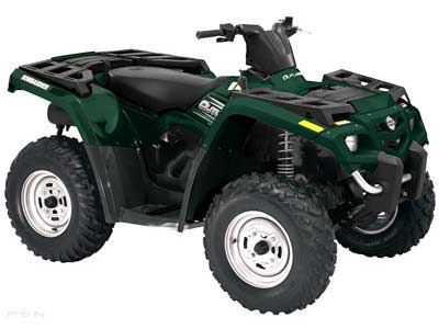 2005 Can-Am Outlander 400 H.O. 4x4 in Janesville, Wisconsin