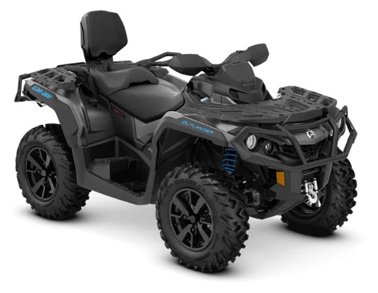 New 2020 CanAm Outlander MAX XT 850 Iron Gray / Octane Blue ATVs in