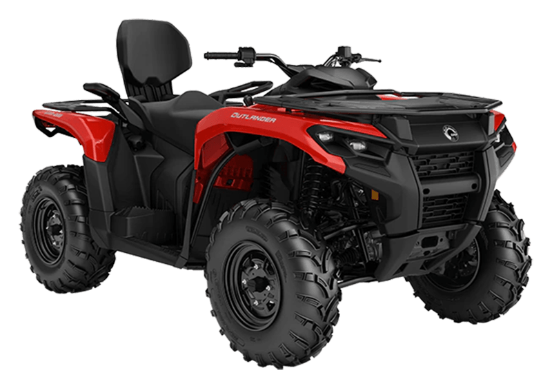 New 2023 CanAm Outlander Max DPS 500 ATVs in Zulu IN Legion Red