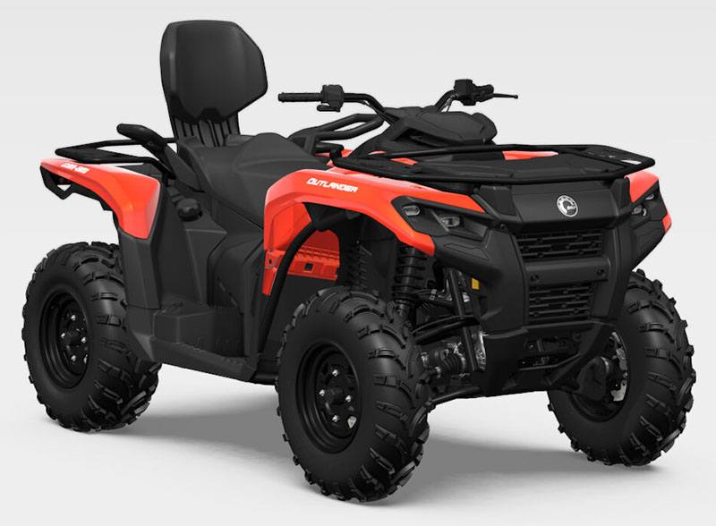 New 2024 CanAm Outlander MAX DPS 700 Legion Red ATVs in Brenham TX