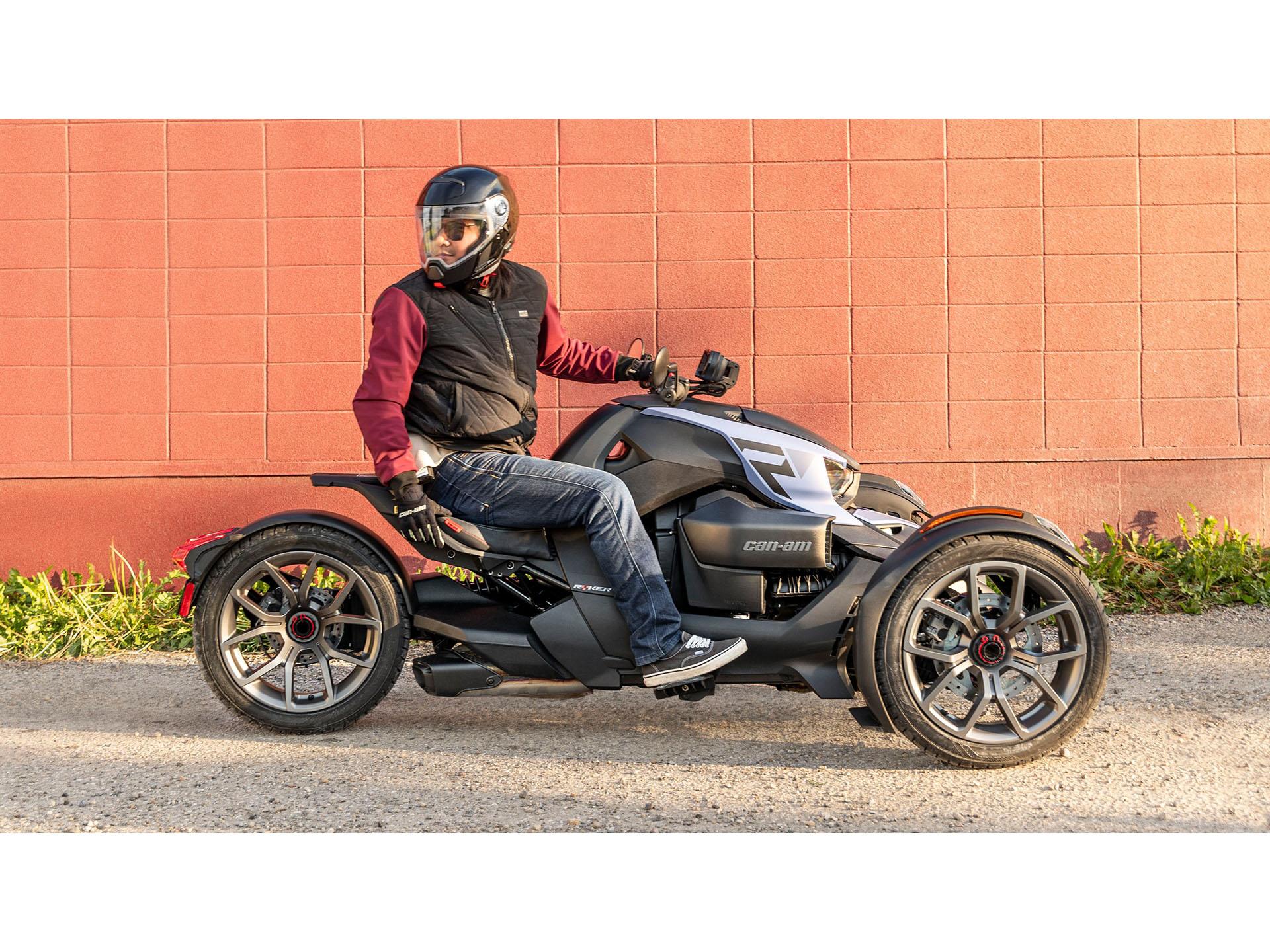 New 2024 CanAm Ryker 600 ACE Intense Black Motorcycles in Issaquah WA