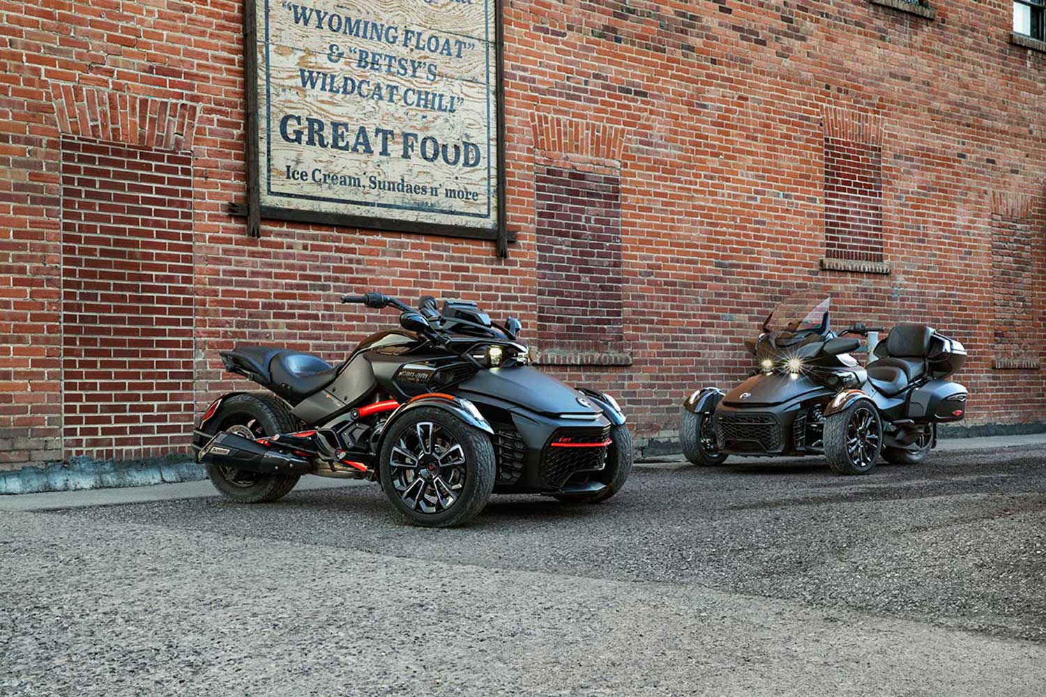 New 2024 CanAm Spyder F3S Monolith Black Satin Motorcycles For Sale