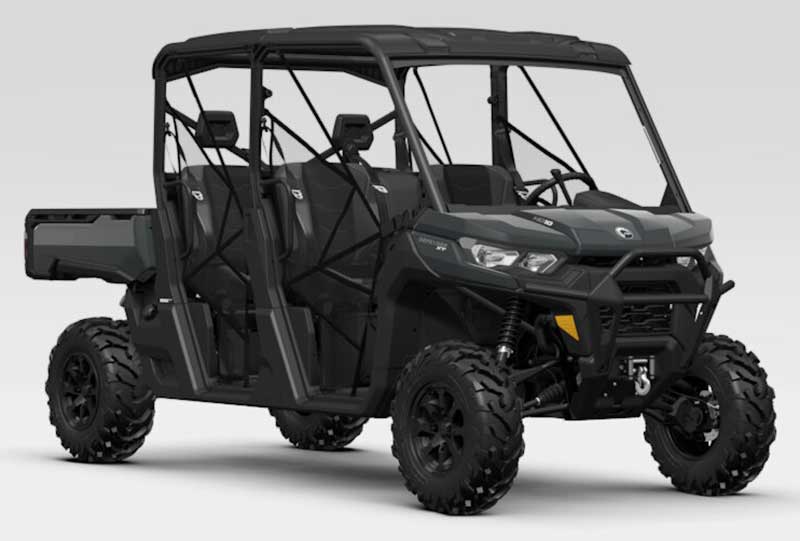 New 2024 CanAm Defender MAX XT HD10 Stone Gray Utility Vehicles in