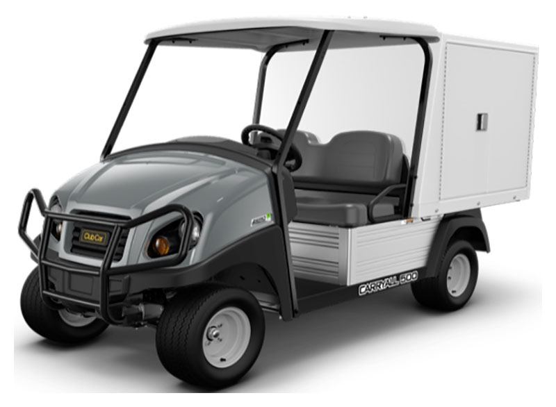2021 Club Car Carryall 500 Facilities-Engineering with Van Box System Electric in Panama City, Florida