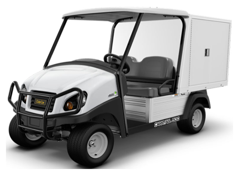 2021 Club Car Carryall 500 Facilities-Engineering with Van Box System Electric in Panama City, Florida