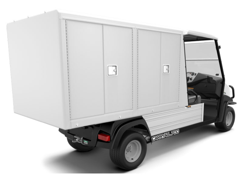 2021 Club Car Carryall 700 Facilities-Engineering with Van Box System Electric in Panama City, Florida