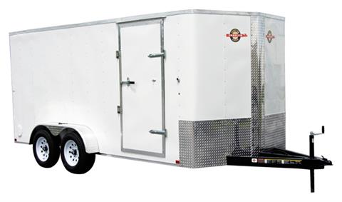 2022 Carry-On Trailers 6 x 14 ft. 7K Wide Bull Nose Enclosed Trailer with Double Door in Jesup, Georgia