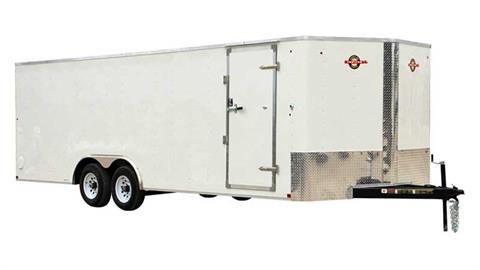 2022 Carry-On Trailers 8.5 x 18 ft. 7K Wide Bull Nose Enclosed Trailer with ATV Transition Flap in Jesup, Georgia
