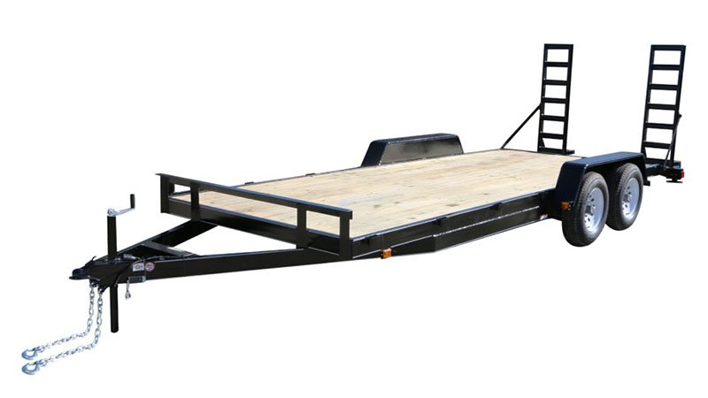 2022 Carry-On Trailers 7 x 20 ft. 10K Tandem Axle Fold-Up Ramp with Dove Tail in Olean, New York